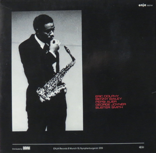Eric Dolphy : Berlin Concerts (2xLP, Album)