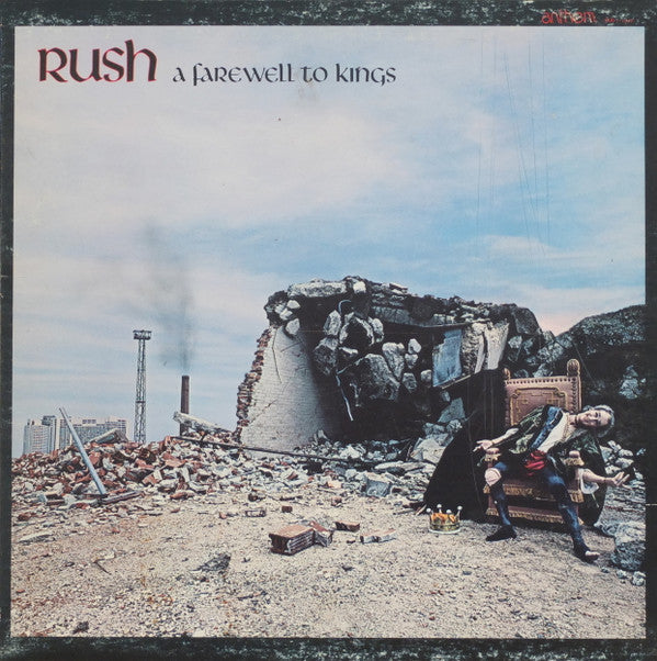 Rush : A Farewell To Kings (LP, Album, RE, Gat)