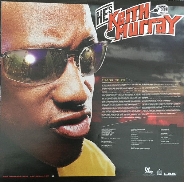 Keith Murray : He's Keith Murray (2xLP, Album)