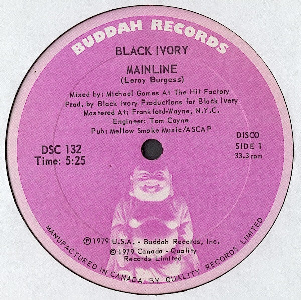 Black Ivory : Mainline (12")