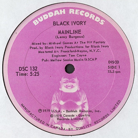 Black Ivory : Mainline (12")