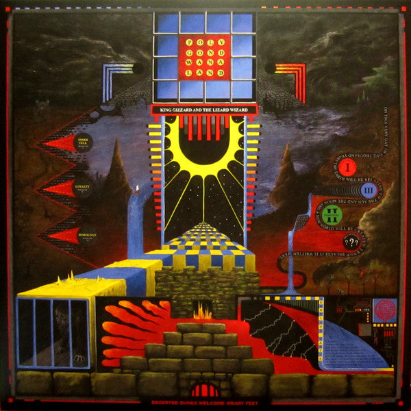 King Gizzard And The Lizard Wizard : Polygondwanaland (LP, Album, Ltd, 4-W)
