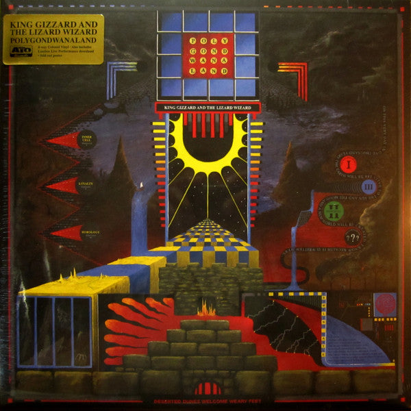 King Gizzard And The Lizard Wizard : Polygondwanaland (LP, Album, Ltd, 4-W)