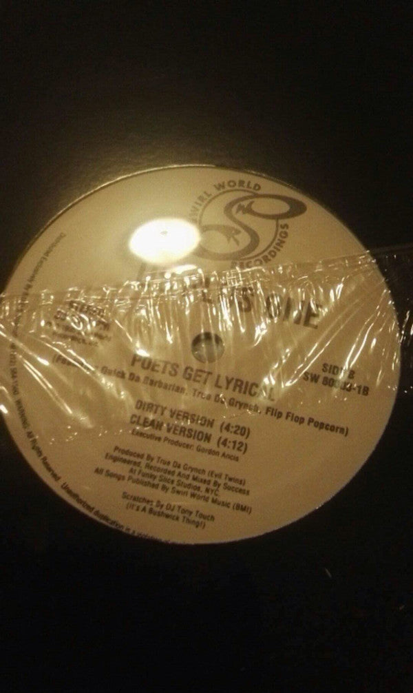 Us Plus One : Gettin' Lyrical / Poets Get Lyrical (12")