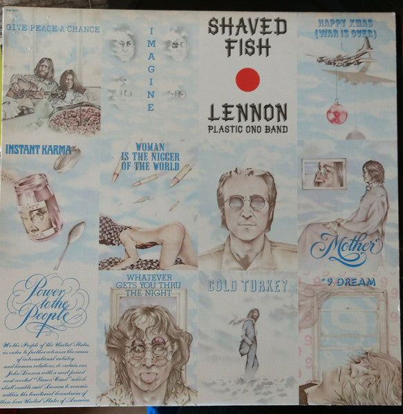 Lennon* / Plastic Ono Band* : Shaved Fish (LP, Comp)