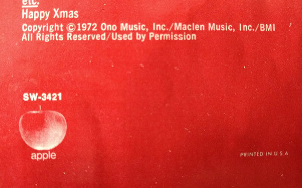 John Lennon / The Plastic Ono Band : Shaved Fish (LP, Comp)