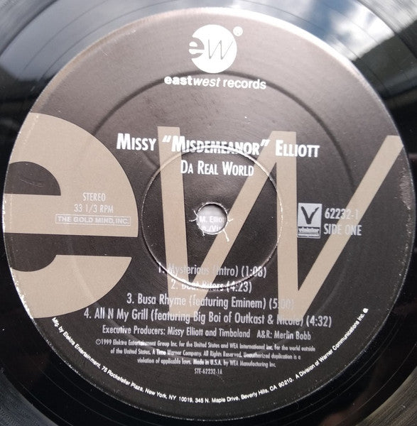 Missy Elliott : Da Real World (2xLP, Album)