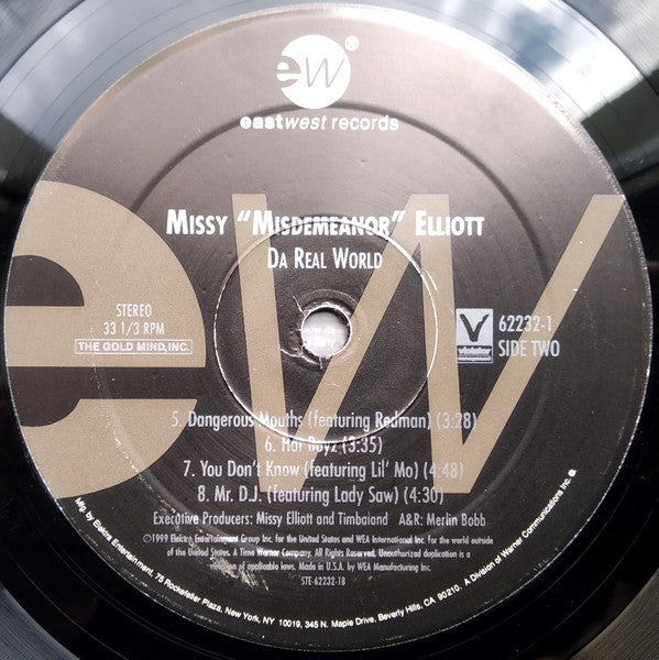 Missy Elliott : Da Real World (2xLP, Album)