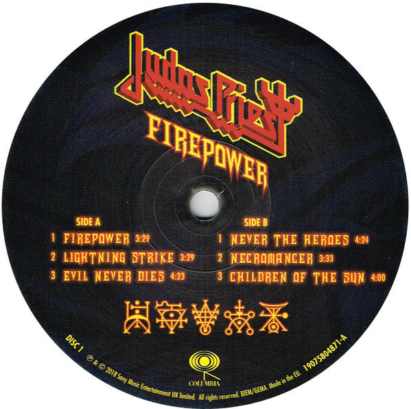 Judas Priest : Firepower (2xLP, Album, 180)