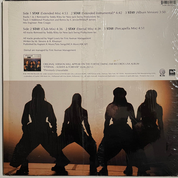 Eternal (2) : Stay (12")