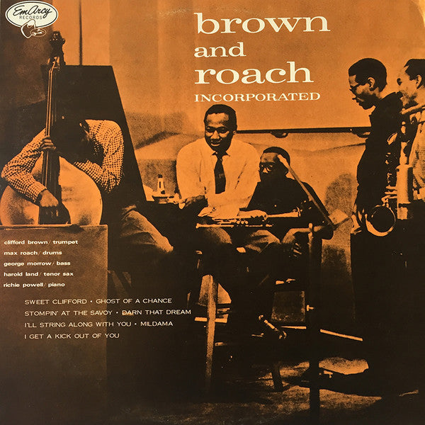 Clifford Brown And Max Roach : Brown And Roach Incorporated (LP, Album, Mono, RE)