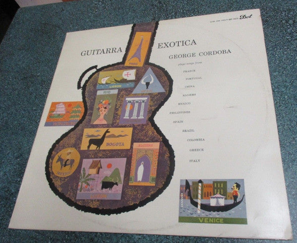 George Cordoba : Guitarra Exotica (LP, Album, Mono)