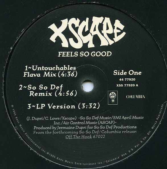 Xscape : Feels So Good (12")