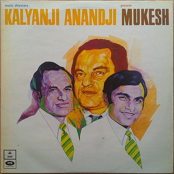 Kalyanji-Anandji Present Mukesh : A Selection Of Hindi Film Songs (LP, Comp, Mono)