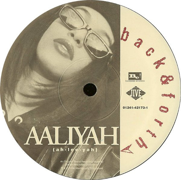 Aaliyah : Back & Forth (12")
