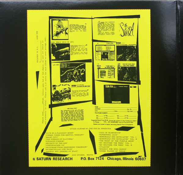 Sun Ra : The Cymbals / Symbols Sessions: New York City 1973  (LP, Album, RE, Red + LP, Album, Gre)