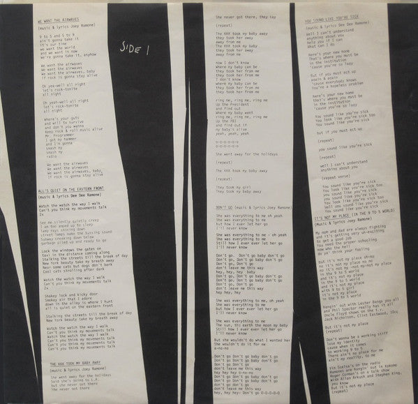 Ramones : Pleasant Dreams (LP, Album, Qua)