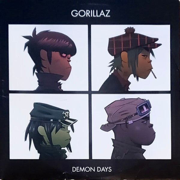 Gorillaz : Demon Days (2xLP, Album, RE, RM, RP)