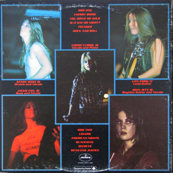 The Runaways : The Runaways (LP, Album, Gat)