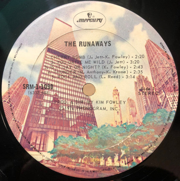 The Runaways : The Runaways (LP, Album, Gat)