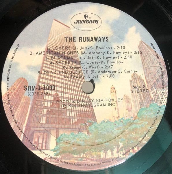 The Runaways : The Runaways (LP, Album, Gat)