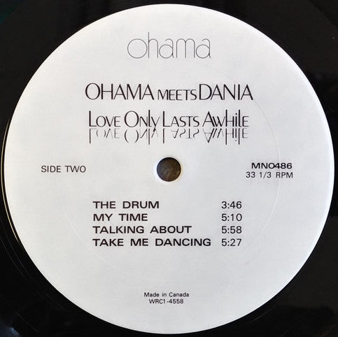 Ohama : Ohama Meets Dania Love Only Lasts Awhile (LP, Album)
