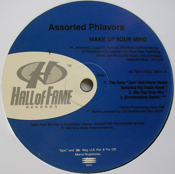Assorted Phlavors : Make Up Your Mind (12")