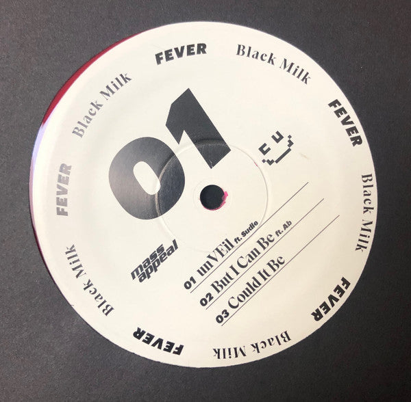 Black Milk : Fever (2x12", Album, Red)