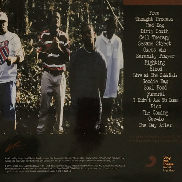 Goodie Mob : Soul Food (2xLP, Album, Club, RE, RM, Ora)