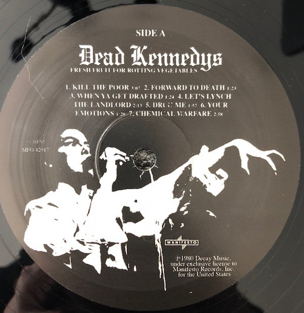 Dead Kennedys : Fresh Fruit For Rotting Vegetables (LP, Album, RE, RP)