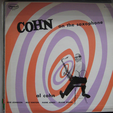 Al Cohn Quintet : Cohn On The Saxophone (LP, Album, Mono, RE)