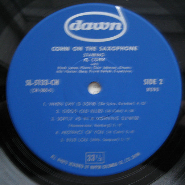 Al Cohn Quintet : Cohn On The Saxophone (LP, Album, Mono, RE)