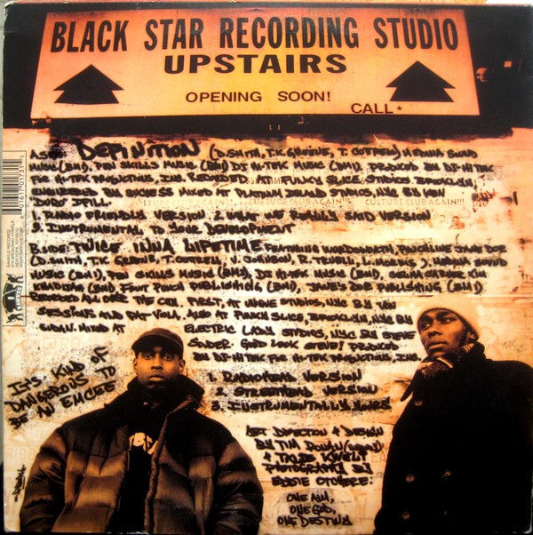Mos Def & Talib Kweli Are Black Star : Definition / Twice Inna Lifetime (12")