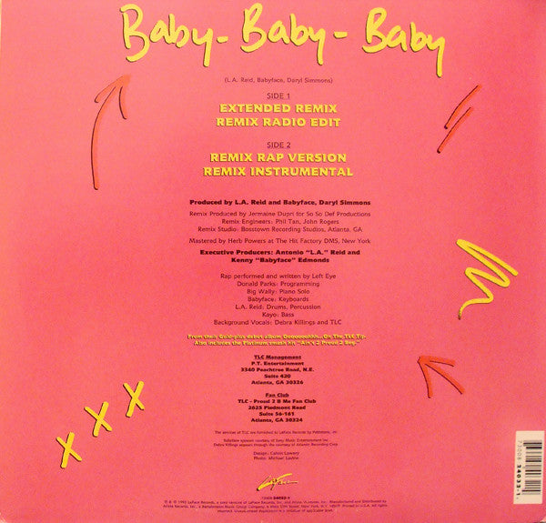 TLC : Baby-Baby-Baby (12")