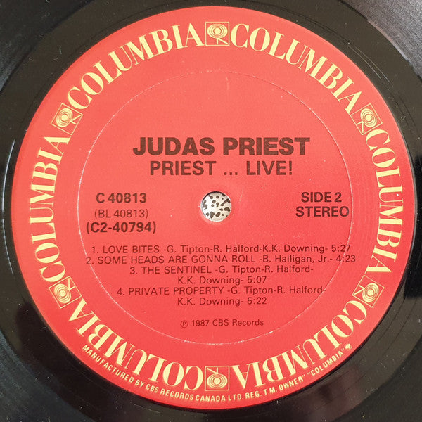 Judas Priest : Priest... Live! (2xLP, Album)