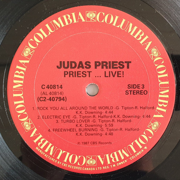 Judas Priest : Priest... Live! (2xLP, Album)