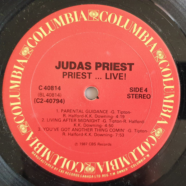Judas Priest : Priest... Live! (2xLP, Album)