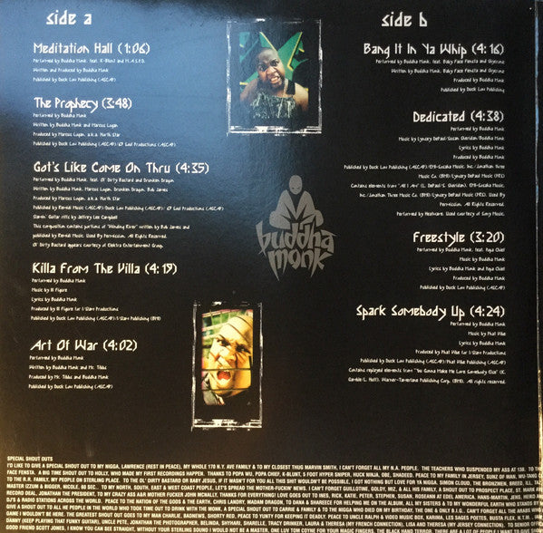 Buddha Monk : The Prophecy (2xLP, Album)