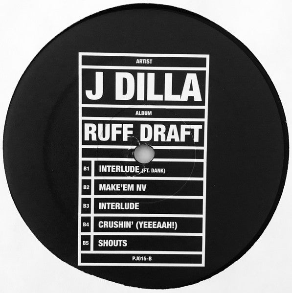 J Dilla : Ruff Draft: Dilla's Mix (2xLP, Album, Ltd, RSD)
