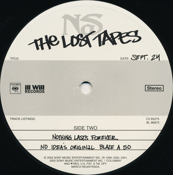 Nas : The Lost Tapes (2xLP, Album, Comp)