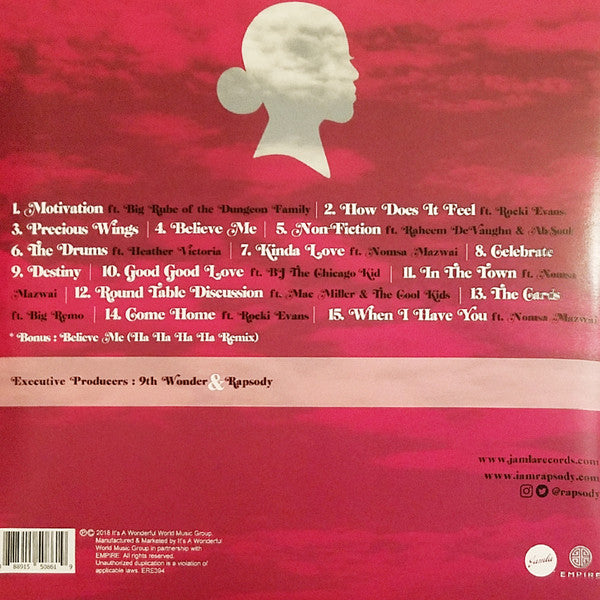 Rapsody (2) : The Idea Of Beautiful (2xLP, Album, Ltd, RE, Hot)