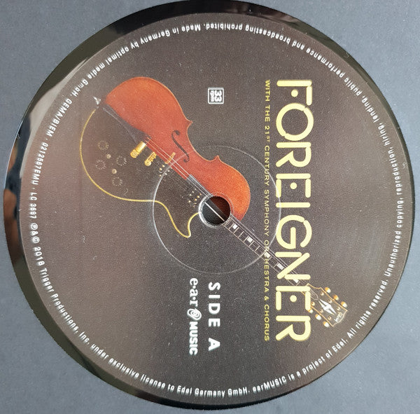 Foreigner : Foreigner With The 21st Century Symphony Orchestra & Chorus (2xLP, Album, Ltd + DVD-V, NTSC)