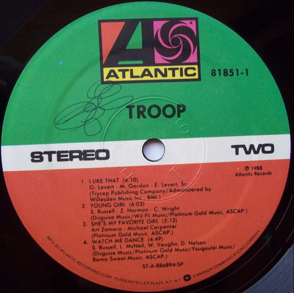 Troop (3) : Troop (LP, Album)