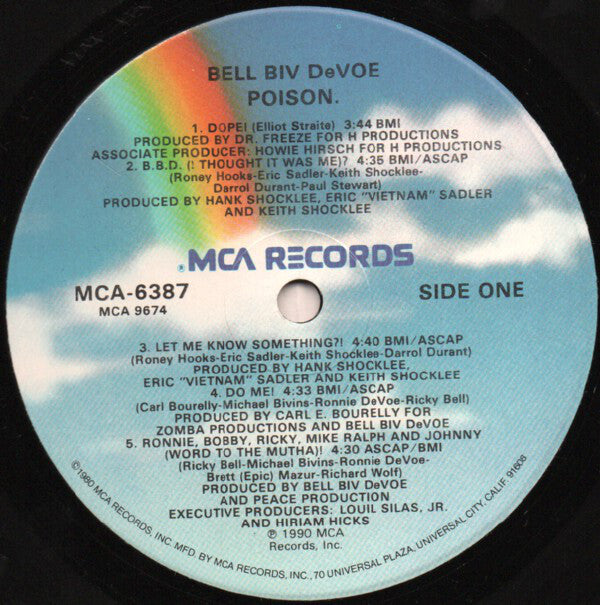 Bell Biv Devoe : Poison (LP, Album)
