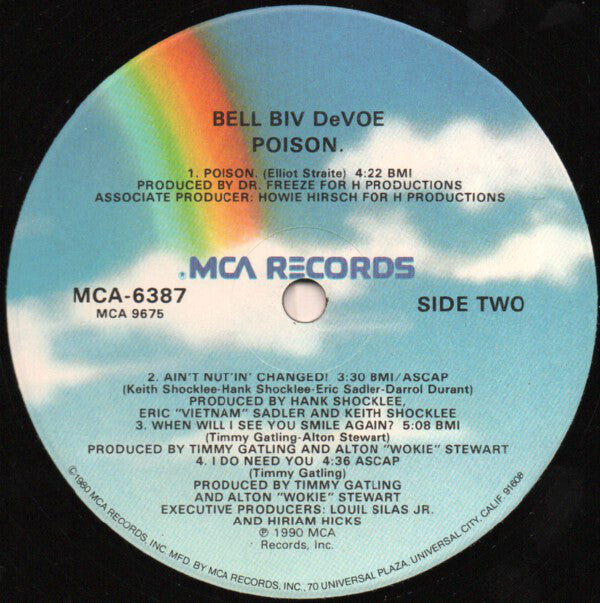 Bell Biv Devoe : Poison (LP, Album)