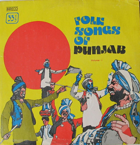 Various : Folk Songs Of The Punjab Volume 1 (LP, Comp)