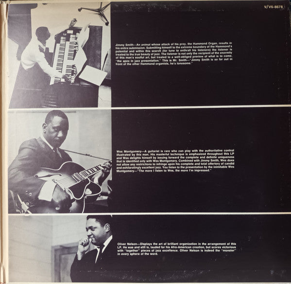 Jimmy Smith & Wes Montgomery : Jimmy & Wes - The Dynamic Duo (LP, Album, Gat)