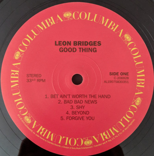 Leon Bridges : Good Thing (LP, Album, 180)
