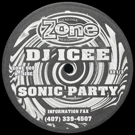 DJ Icee* : Sonic Party / Groove Line (12")