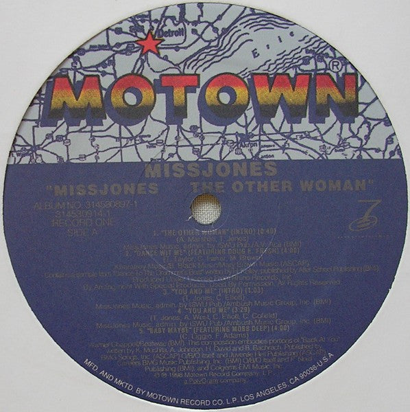 Miss Jones (2) : The Other Woman (2xLP, Album)